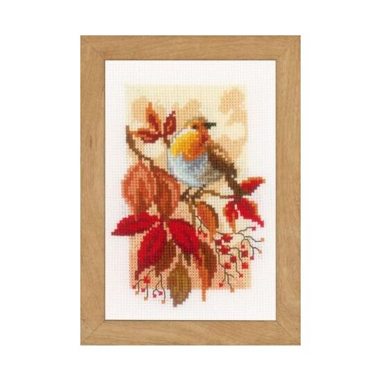 4 Seizoenen miniatuurset borduurpakket - Vervaco Telpatroon - HobbyGigant