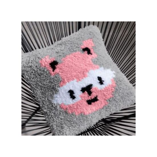 Wasbeer - Knoopkussen Little Woodland Adventures - Dendennis knooppakket-HobbyGigant