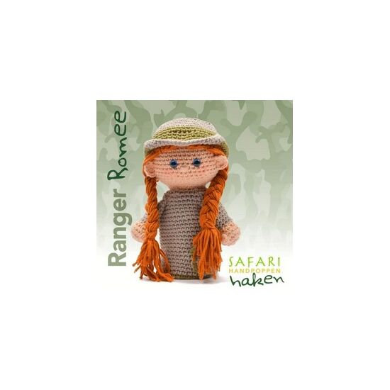Safari Handpoppen haken - Cute Dutch haakboek