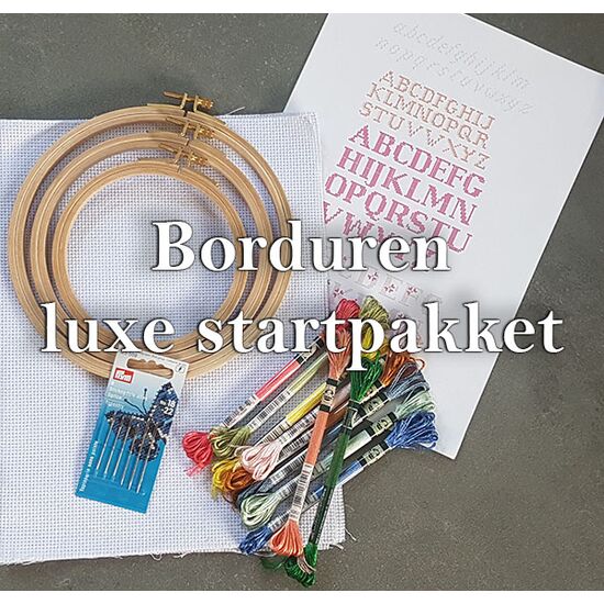 Borduren pakket starter luxe - Embroidery luxe