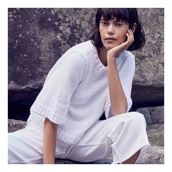 Zomertrui dames breien - Lang Yarns breipakket