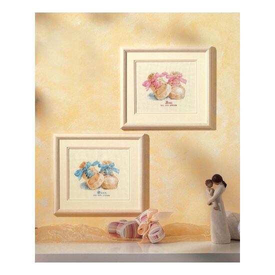 Babyschoentjes Borduurpakket - Vervaco Telpatroon-HobbyGigant