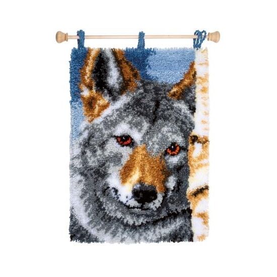 Wolf knooptapijt - Vervaco Knooppakket | HobbyGigant