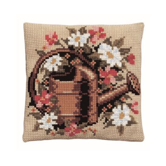 Gieter borduurkussen - PAKO borduurpakket | HobbyGigant