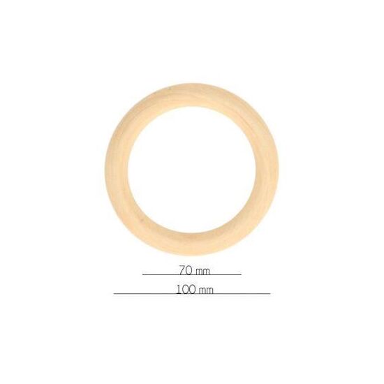 Houten ring 100 mm | HobbyGigant