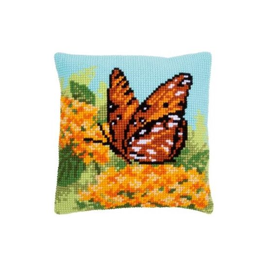 Schoonheid van de natuur borduurkussen - Vervaco borduurpakket | HobbyGigant