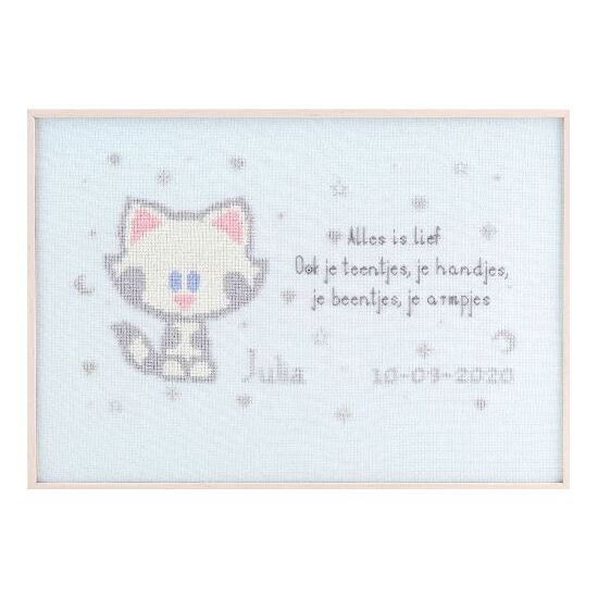 Woezel en Pip buurpoes borduurpakket - Pako telpatroon | HobbyGigant