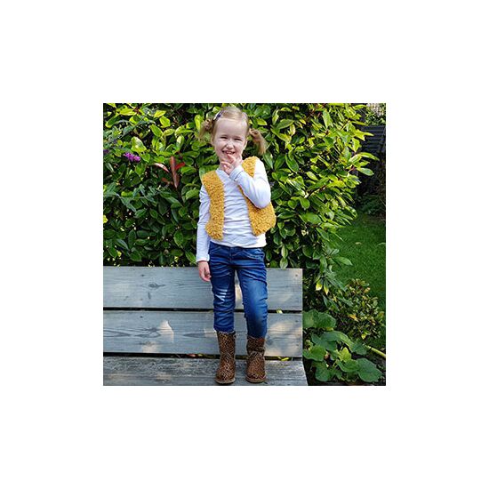 Teddy kindervestje breien - Durable breipakket met gratis patroon | hobbygigant.nl