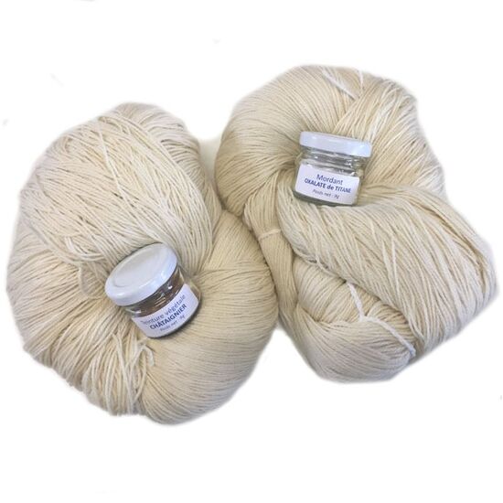 Zelf garen verven Cochenille - DIY wol verfpakket Fonty kleur licht paars, Kleurnummer: 2