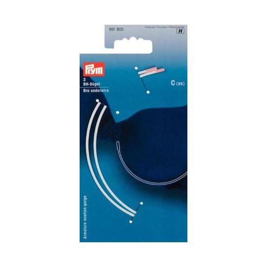 Prym BH-beugel C95 (19 cm) - 2 stuks | hobbygigant.nl