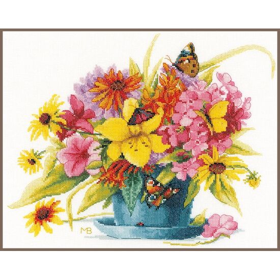 Colour Perfection Marjolein Bastin borduurpakket - LanArte telpatroon | HobbyGigant