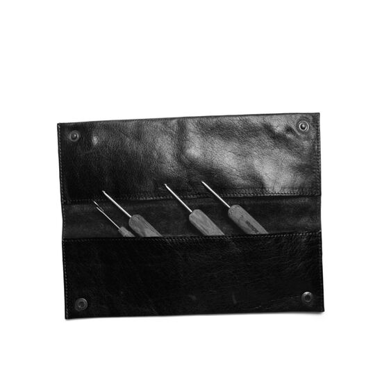 Muud etui Hattie Zwart - etui voor haaknaalden en rondbreinaalden | HobbyGigant