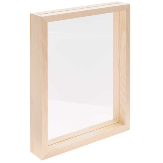 Houten lijst Naturel met dubbele acrylplaat 20 x 25 cm Rico Design | HobbyGigant Houten lijst Naturel met dubbele acrylplaat 20 x 25 cm Rico Design | HobbyGigant