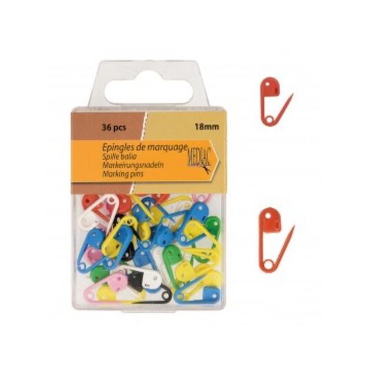 Steekmarkeerders 36 stuks - Mediac | HobbyGigant