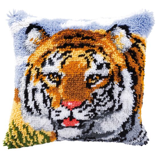 Tijger knoopkussen - Vervaco knooppakket | HobbyGigant