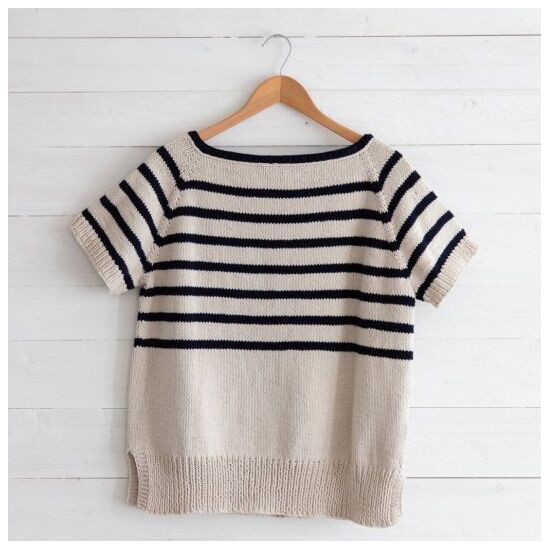 Bretons gestreepte damestrui breien - Durable Cosy Fine breipakket, 4 image