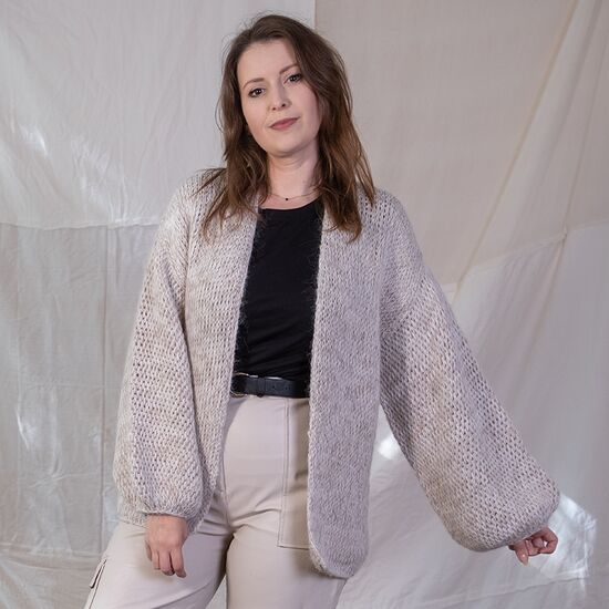 Bernadette vest tunisch haken - FairMade haakpakket | hobbygigant.nl