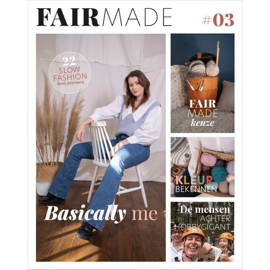 Rond kussen haken - FairMade haakpakket | hobbygigant.nl