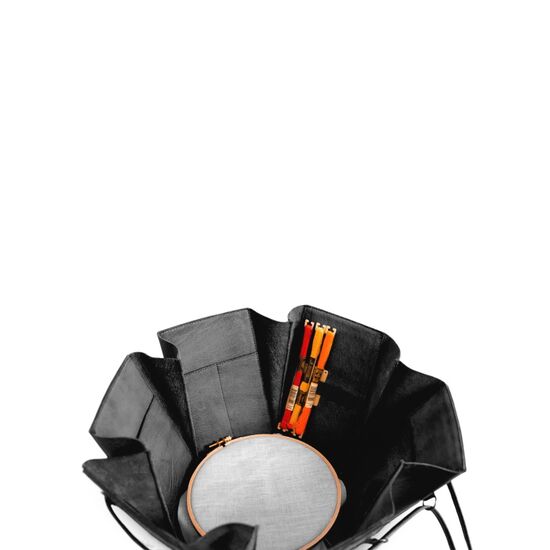 Muud doos Evita XL - Zwart - borduur-, naai-, brei- of haakdoos | HobbyGigant