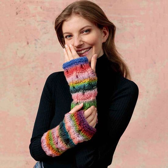 Polswarmers breien - Lang Yarns Cloud breipakket | hobbygigant.nl