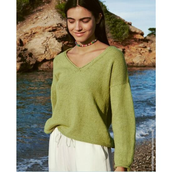 Lana Grossa Linea Pura 22-015 dames brei- en haakboek | HobbyGigant