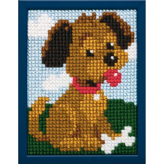 Hondje Kids borduurwerk - Pako borduurpakket | HobbyGigant