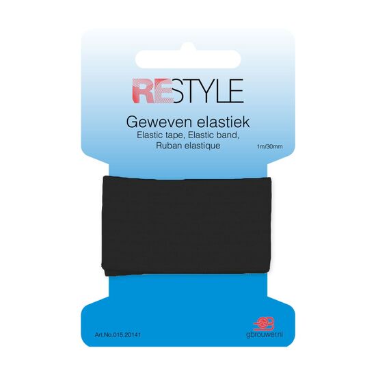 Geweven elastiek 000 1m - 30mm Restyle | HobbyGigant