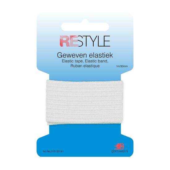 Geweven elastiek 009 1m - 30mm Restyle | HobbyGigant