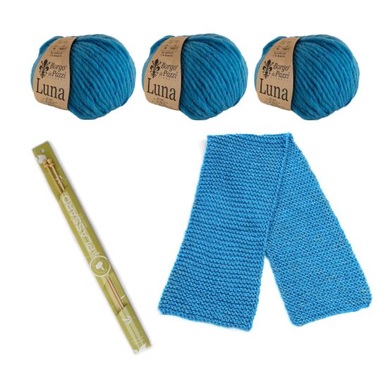 Startpakket breien sjaal - breien voor beginners en kinderen | hobbygigant.nl