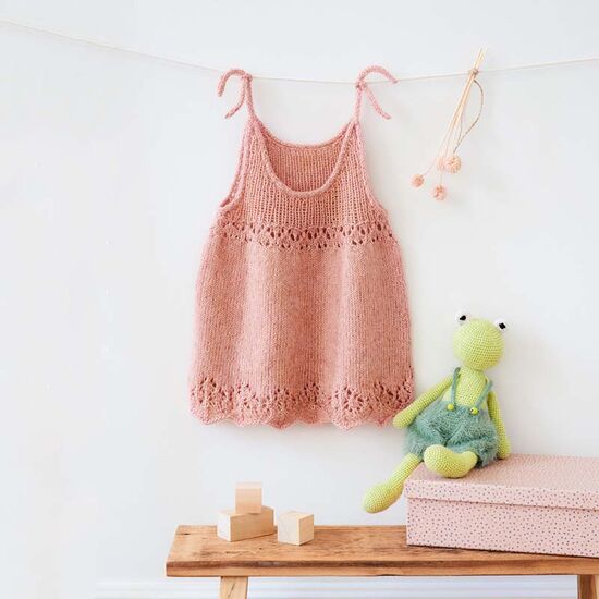 Baby vestje breien - Lana Grossa Ecopuno breipakket | hobbygigant.nl