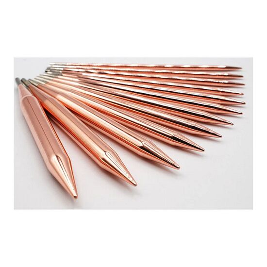 Lykke Cypra verwisselbare rondbreinaalden set 12,5 cm (5") bruin | HobbyGigant