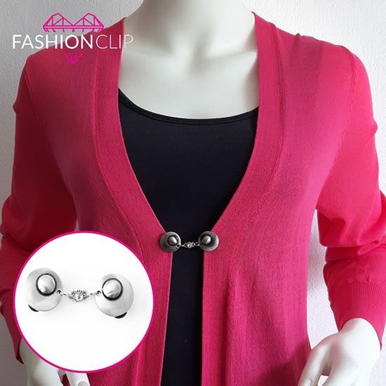 Vestsluiting The round black mat - Fashionclip | hobbygigant.nl