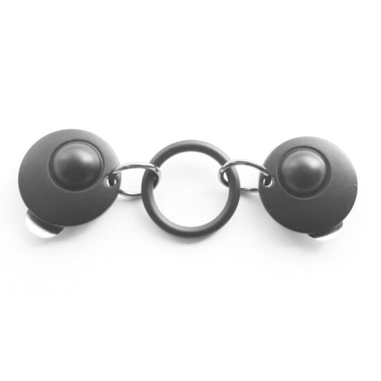 Vestsluiting The round black mat - Fashionclip | hobbygigant.nl