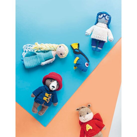 Helden uit je kindertijd haken 3 - Haakboek Alexandra Schwarz | HobbyGigant