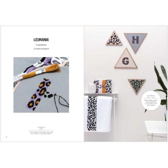 Acid Leo borduurboekje 173 - Rico Design| Luipaardpatronen | hobbygigant.nl