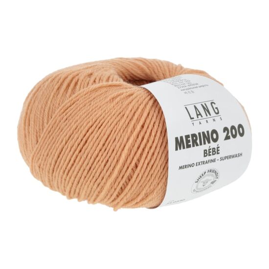 Lang Yarns Merino 200 Bébé 330 | 100% Merino extra fijn | Babygaren | HobbyGigant
