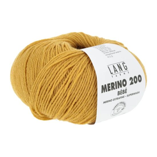 Lang Yarns Merino 200 Bébé 350 | 100% Merino extra fijn | Babygaren | HobbyGigant