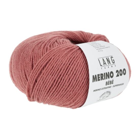 Lang Yarns Merino 200 Bébé 548 | 100% Merino extra fijn | Babygaren | HobbyGigant