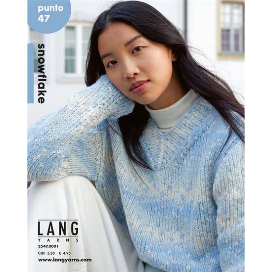Lang Yarns Punto 47 Snowflake breiboek | breipatronen | hobbygigant.nl Lang Yarns Punto 47 Snowflake breiboek | breipatronen | hobbygigant.nl