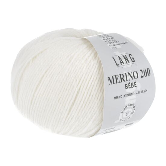 Lang Yarns Merino 200 Bébé 301 | babygaren | hobbygigant.nl