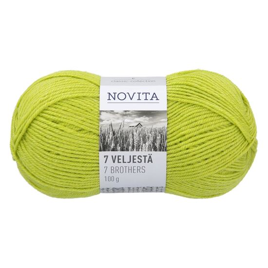 Novita 7 Veljestä 7 Brothers 323 | scandinavische sokkenwol | hobbygigant.nl