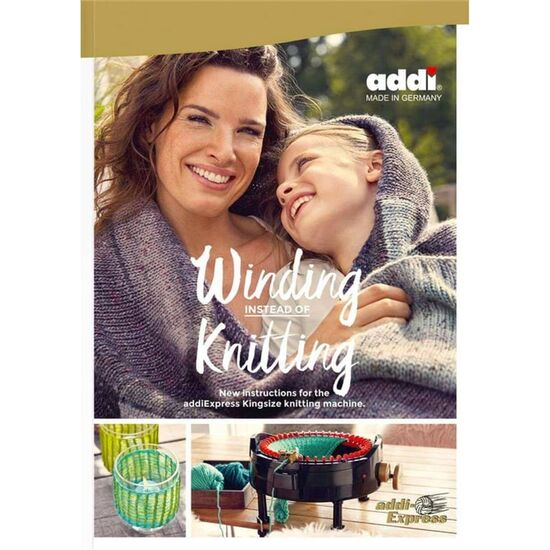 Addi Express breiboek - Winding instead of Knitting - Kingsize | Addi Express | hobbygigant.nl