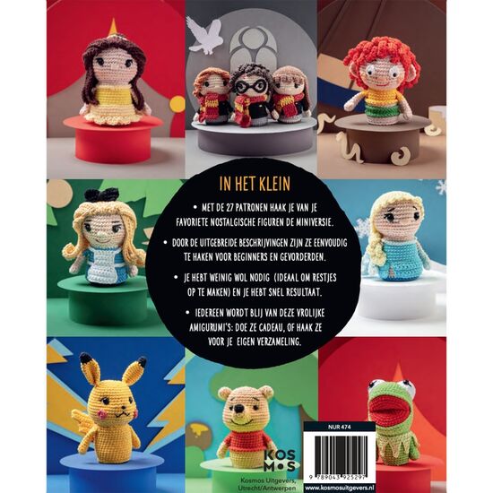 Helden uit je kindertijd haken de mini's - Alexandra Schwarz | knuffels en amigurumi | hobbygigant.nl