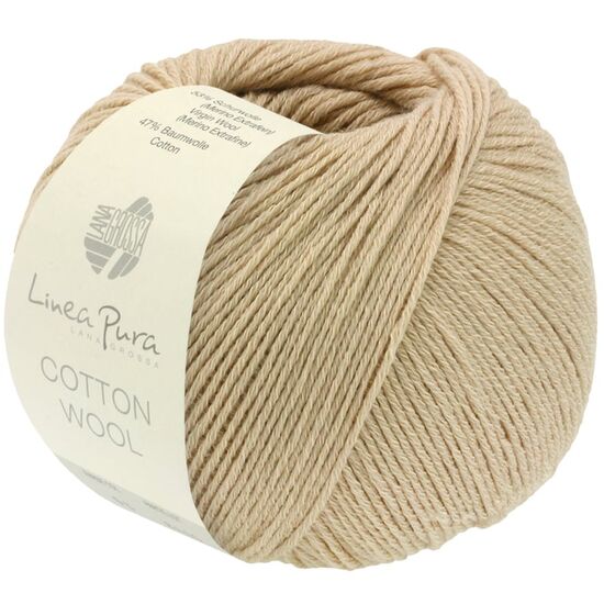 Lana Grossa Cotton Wool 10 | merinowol en katoen | hobbygigant.nl