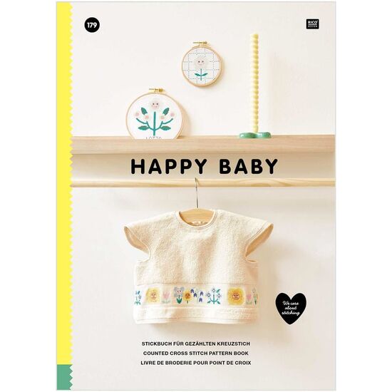 Happy Baby borduurboekje 179 - Rico Design | borduurpatronen | hobbygigant.nl
