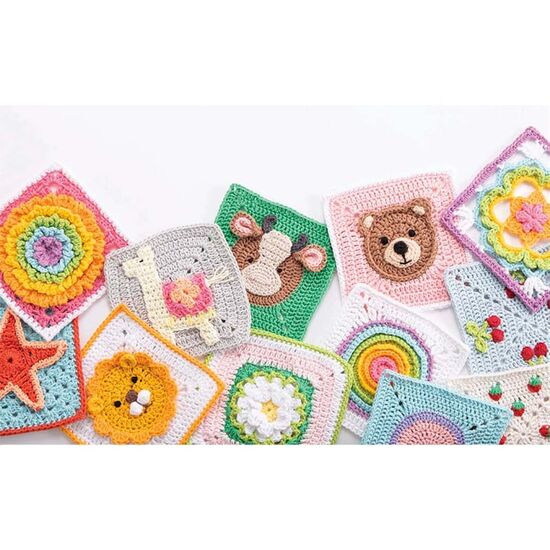 3D Granny Squares - 100 haakpatronen voor granny squares | haakboeken | hobbygigant.nl3D Granny Squares - 100 haakpatronen voor granny squares | haakboeken | hobbygigant.nl