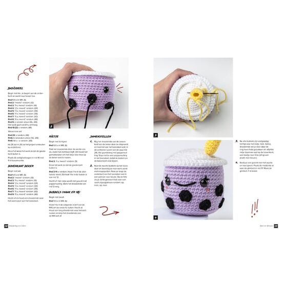 Kawaii-figuren haken - amigurumi haakboek | knuffels en amigurumi | hobbygigant.nl