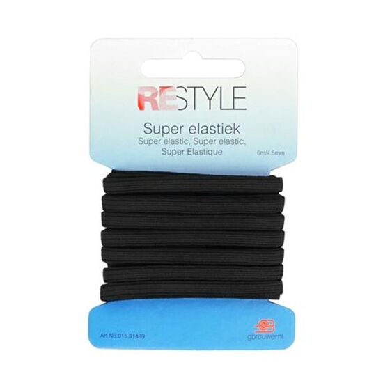 Super elastiek 000 6m - 4.5mm Restyle | Fournituren | HobbyGigant