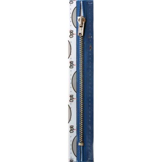 M40 niet deelbare broekrits zilver - 235 | ritsen en sluitingen | hobbygigant.nl