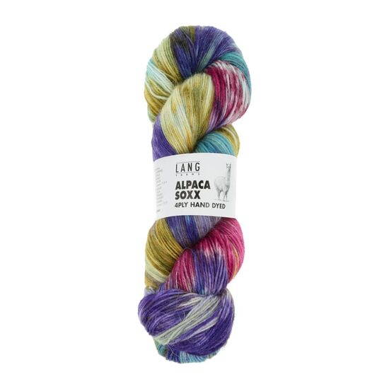 Lang Yarns Alpaca Soxx 4ply hand-dyed 04 | handgeverfde sokkenwol | hobbygigant.nl